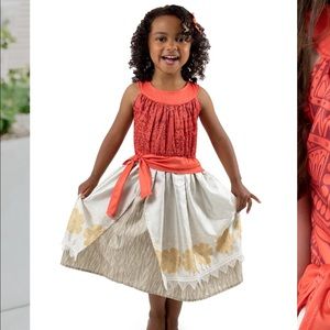 Moana’s dress with magical necklace